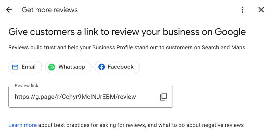 Get Your Unique Google Review URL