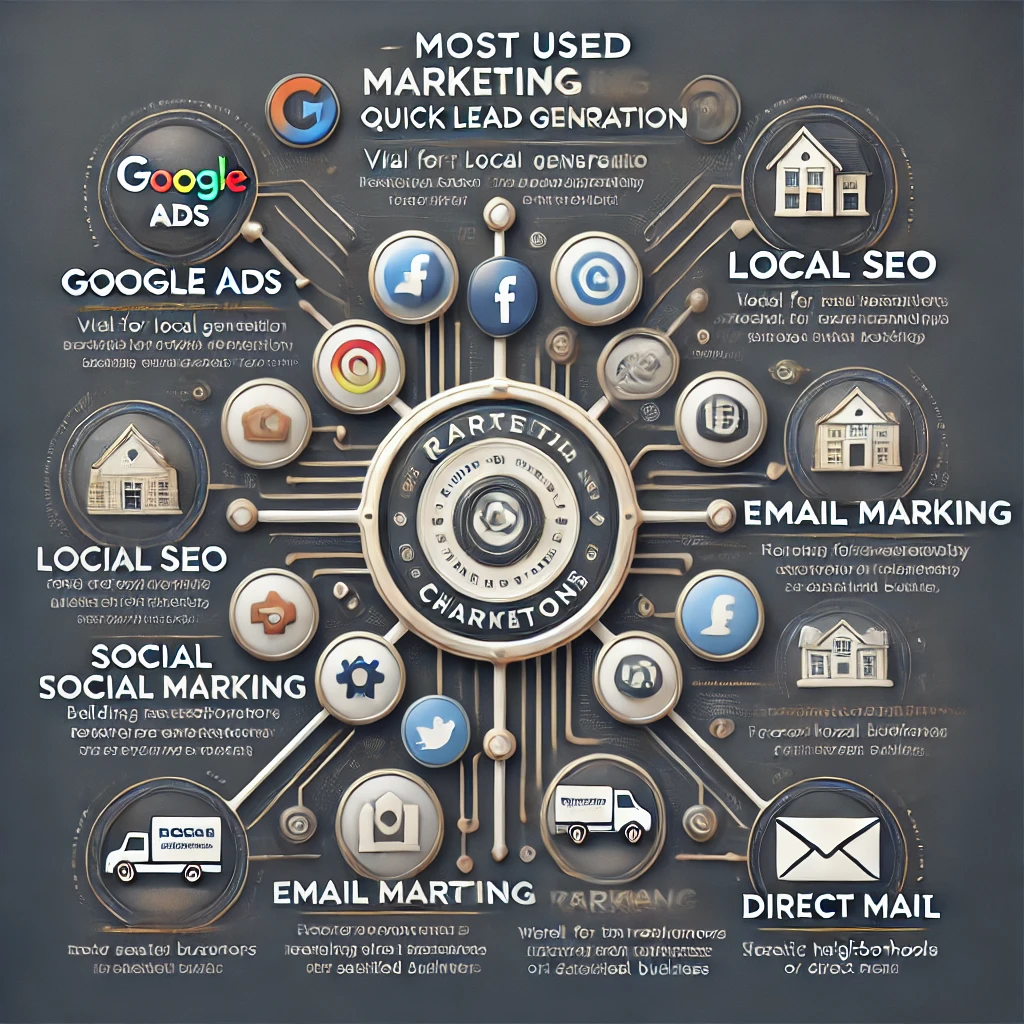 Most Used Marketing Channels for Restoration Companies