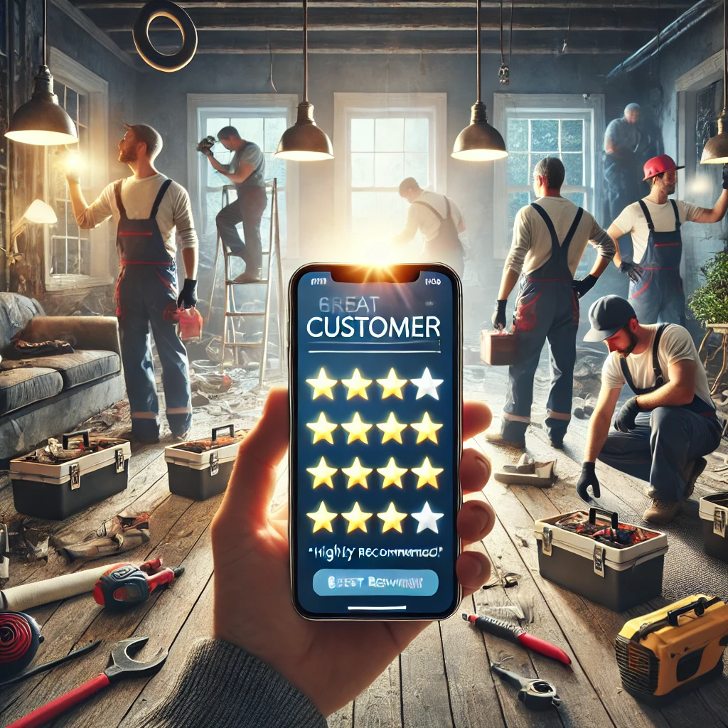 Restoration Companies - Underestimating the Power of Customer Reviews and Testimonials